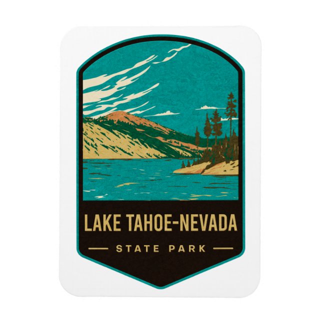 Lake Tahoe-Nevada State Park Magnet (Vertical)