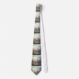 Lake Tahoe painting Nevada art by Albert Bierstadt Tie