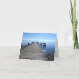 Lake Tahoe Pier Card