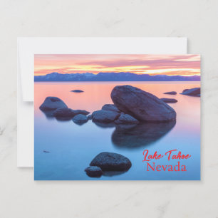 Lake Tahoe Postcard