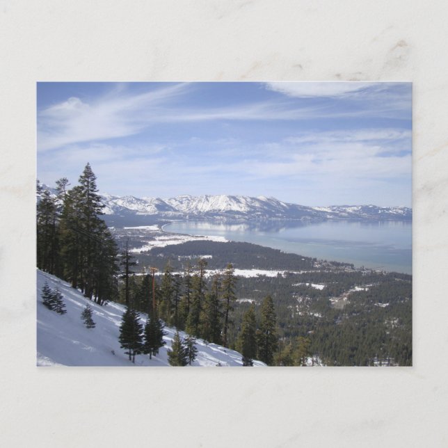 Lake Tahoe Postcard (Front)