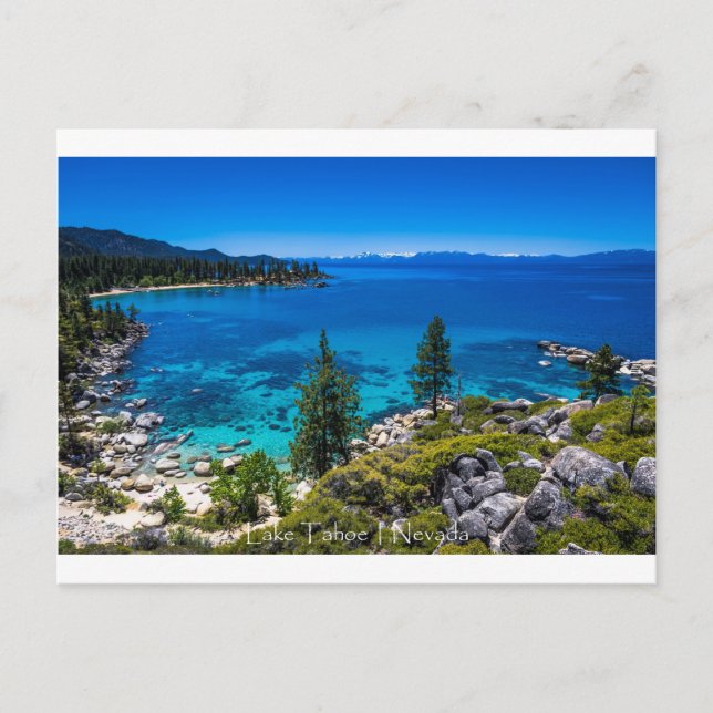Lake Tahoe Postcard (Front)
