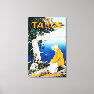 Lake Tahoe Promotional PosterLake Tahoe, CA Canvas Print