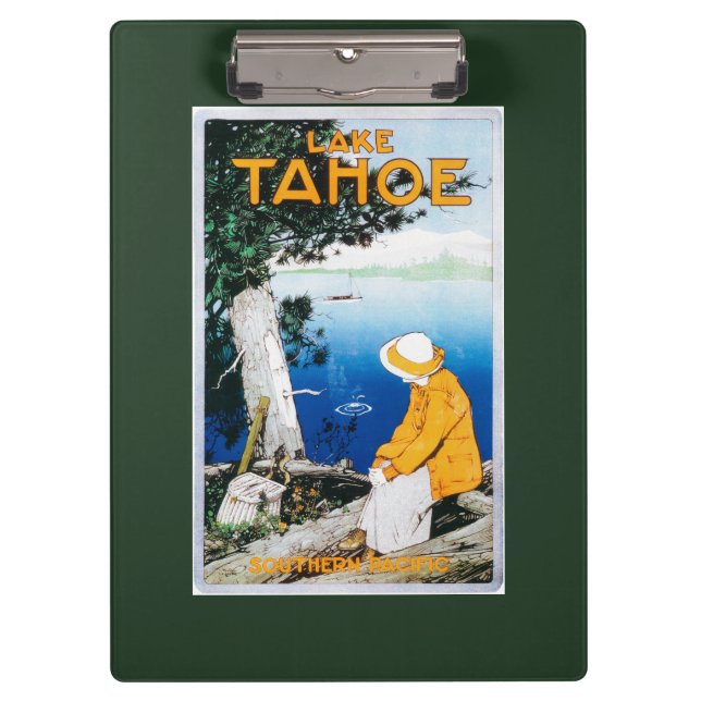 Lake Tahoe Promotional PosterLake Tahoe, CA Clipboard (Front)