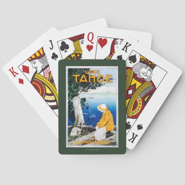 Lake Tahoe Promotional PosterLake Tahoe, CA Playing Cards (Back)