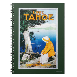 Lake Tahoe Promotional PosterLake Tahoe, CA Spiral Notebook