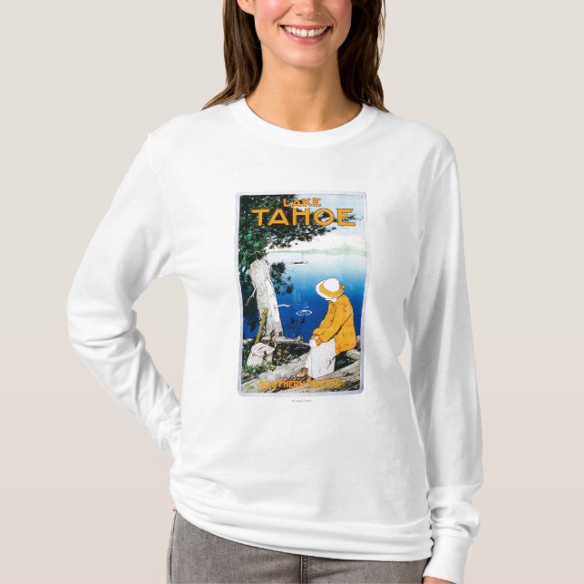 Lake Tahoe Promotional PosterLake Tahoe, CA T-Shirt (Front)