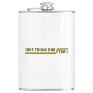 Lake Tahoe Rim Trail California Nevada Hip Flask