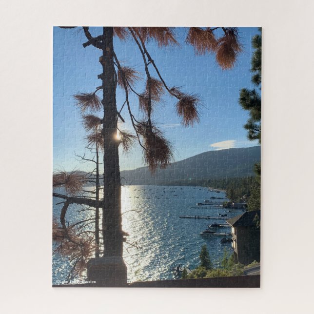 Lake Tahoe Scenic Vista Jigsaw Puzzle (Vertical)