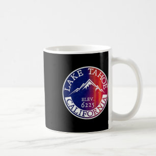 Lake Tahoe Skiing Winter Souvenir Travel Ski Calif Coffee Mug