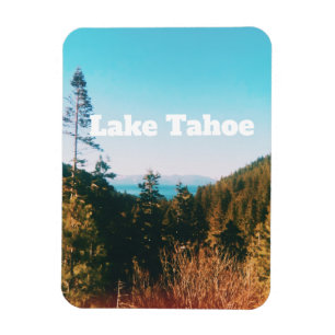 Lake Tahoe Souvenir , California Nature Print  Magnet