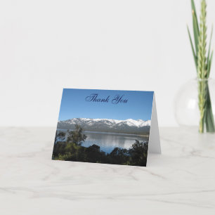 Lake Tahoe Thank You Card