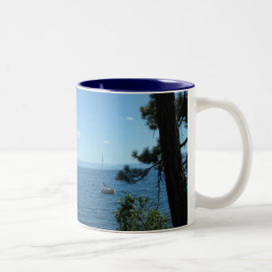 Lake Tahoe Two-Tone Coffee Mug