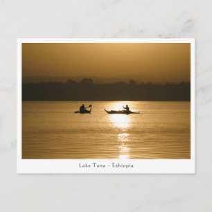 Lake Tana Ethiopia Postcard