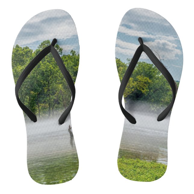 Lake Taneycomo Summer Fog Jandals (Footbed)