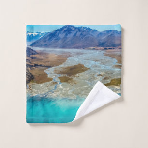 Lake Tekapo and Southern Alps, New Zealand Bath Towel Set