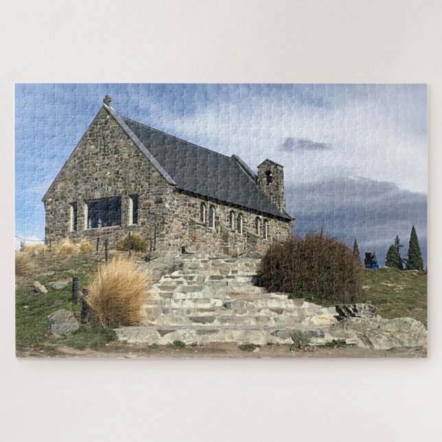 lake tekapo church jigsaw puzzle (Horizontal)