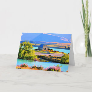 Lake Tekapo, New Zealand Card