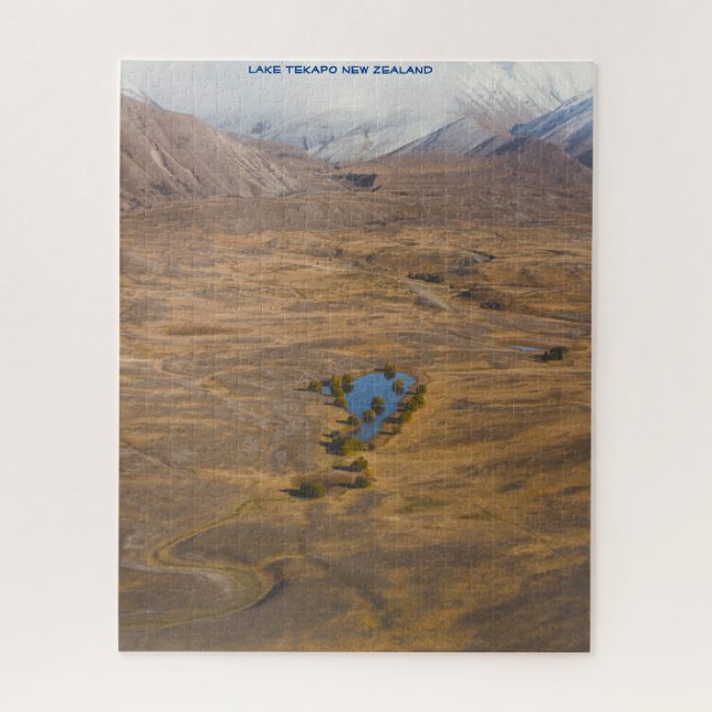 Lake Tekapo New Zealand Jigsaw Puzzle (Vertical)