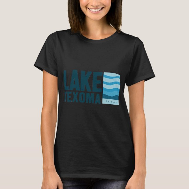 Lake Texoma Waves T-Shirt (Front)
