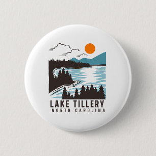 Lake Tillery North Carolina Summer Lake Life Boati 6 Cm Round Badge