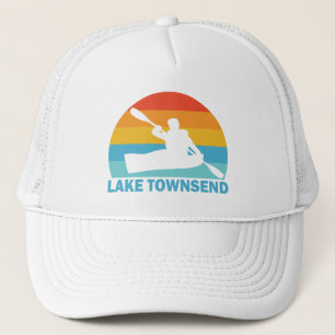 Lake Townsend North Carolina Kayak Trucker Hat