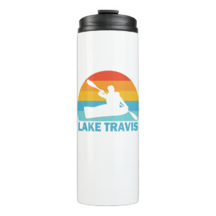 Lake Travis Austin Texas Kayak Thermal Tumbler