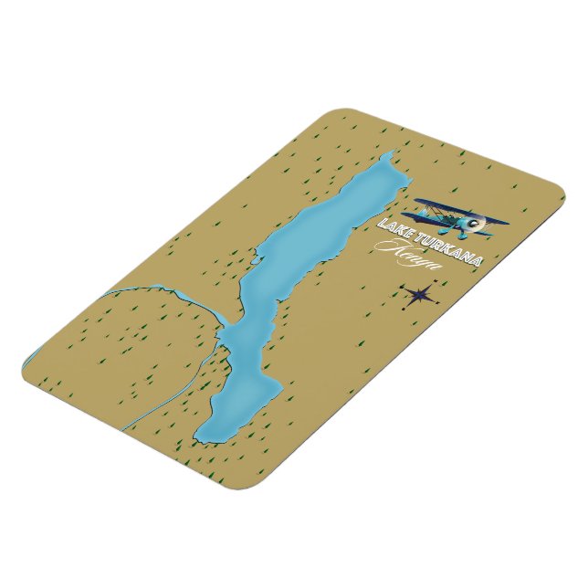 Lake Turkana Kenya Magnet (Left Side)