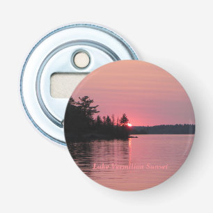 Lake Vermilion Sunset Bottle Opener