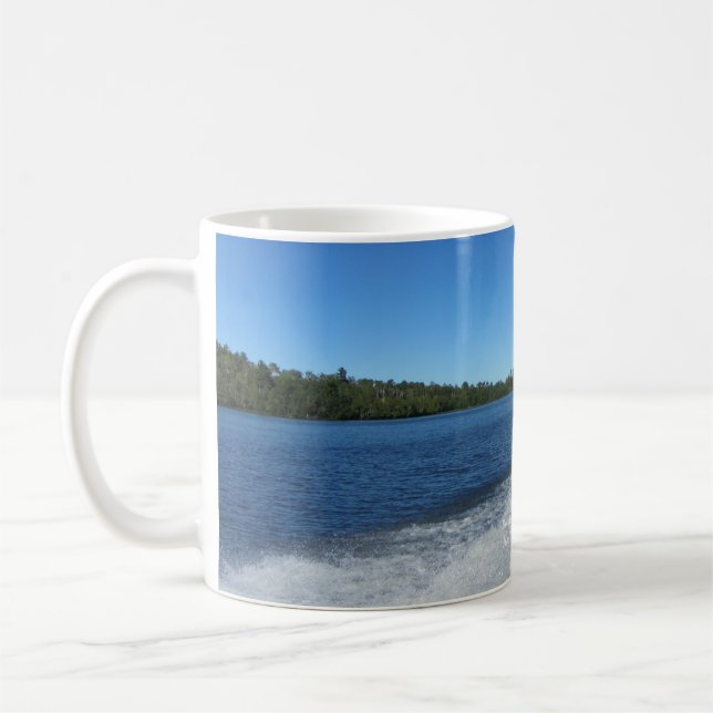 Lake Vermilion Wake Watching Coffee Mug (Left)
