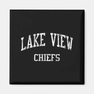 Lake view high school hs san angelo tx vintage magnet