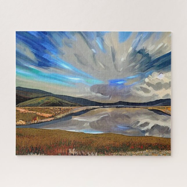 LAKE VIEW JIGSAW PUZZLE (Horizontal)