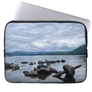 Lake view laptop sleeve