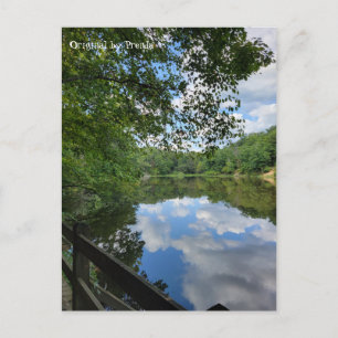 Lake view postcard