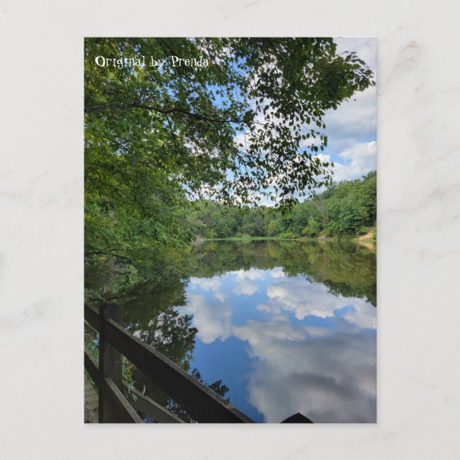 Lake view postcard (Front)