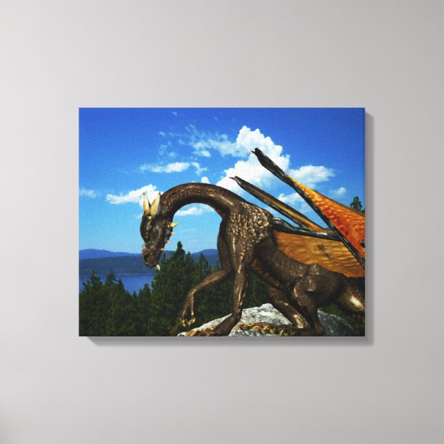 Lake View Wrapped Canvas (Front)