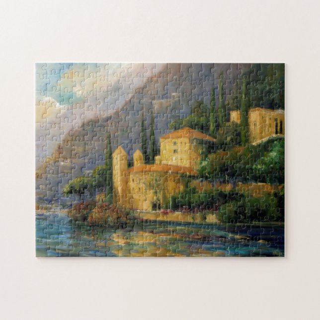 Lake Villa Jigsaw Puzzle (Horizontal)