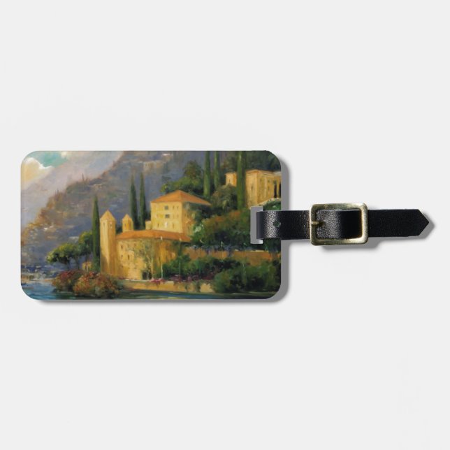 Lake Villa Luggage Tag (Front Horizontal)