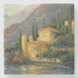 Lake Villa Stone Coaster
