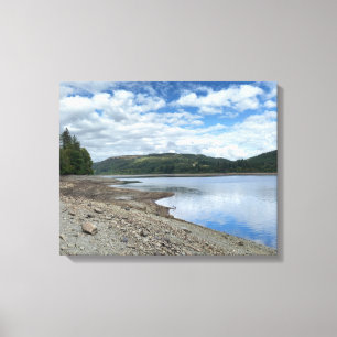 Lake Vyrnwy Dam, Llanwddyn, UK Canvas Print