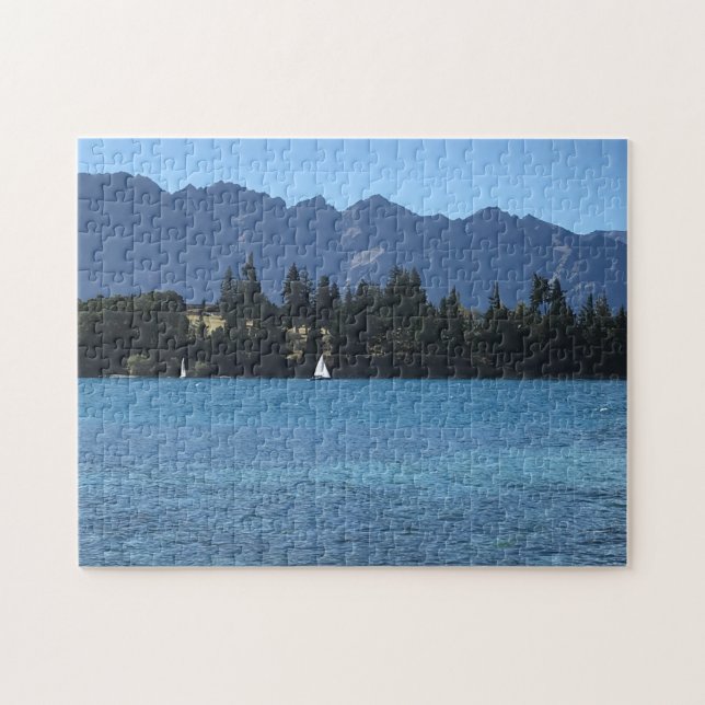 Lake Wakatipu, New Zealand Jigsaw Puzzle (Horizontal)