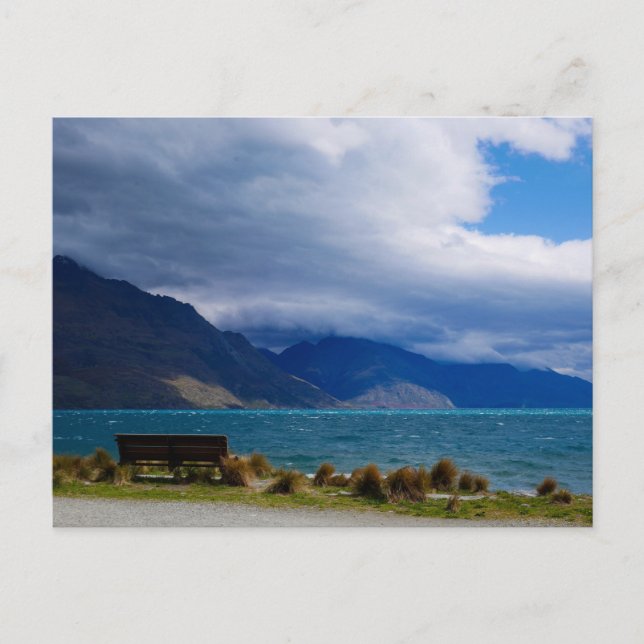 Lake Wakatipu, Queenstown,  New Zealand - Postcard (Front)