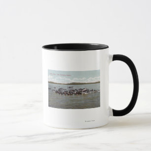 Lake Washington Regatta Scene Mug