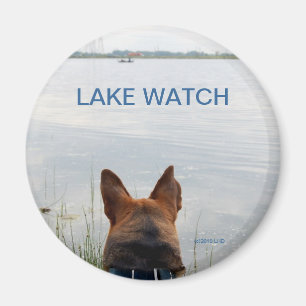 LAKE WATCH DOG MAGNET