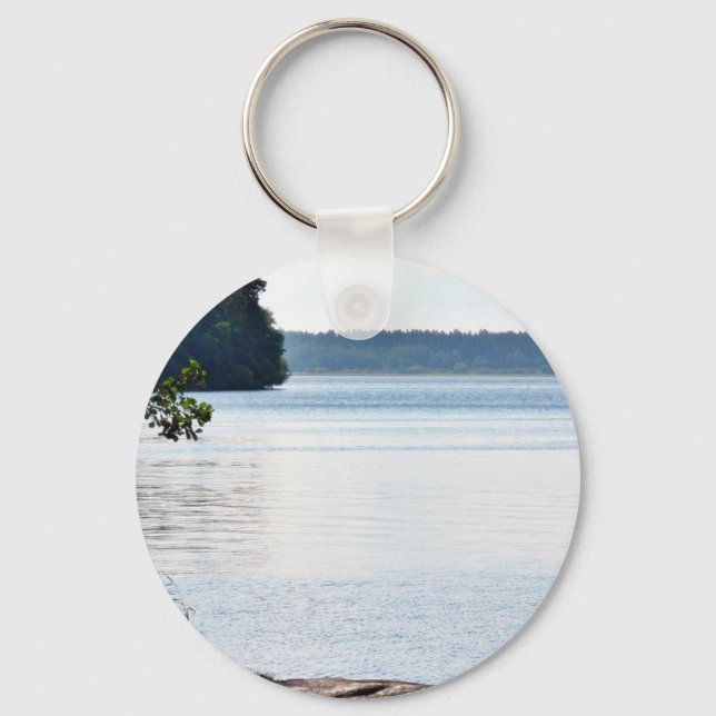 Lake Water On Wind Key Ring (Front)