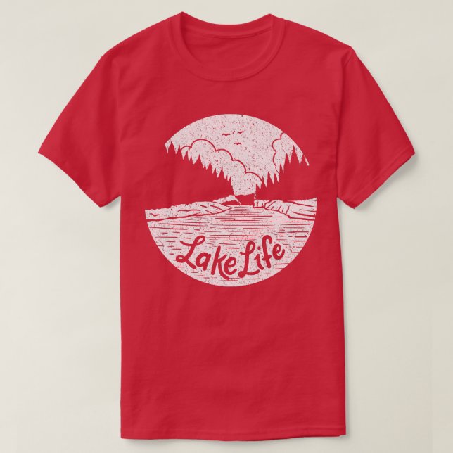 Lake Water Summer T-Shirt (Design Front)