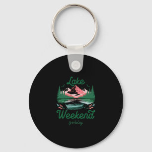 Lake Weekend Vacation Trip Berkeley California Key Ring