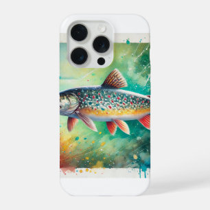 lake whitefish 030924AREF149 - Watercolor iPhone 15 Pro Case