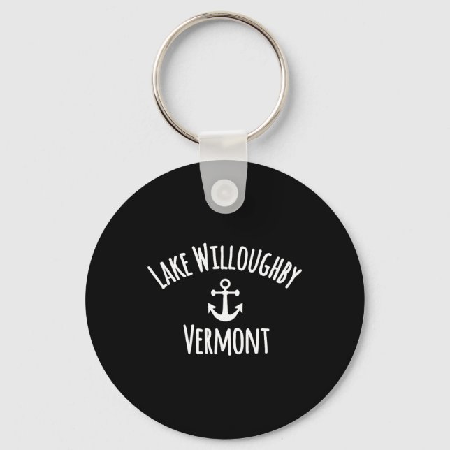 Lake Willough  Key Ring (Front)