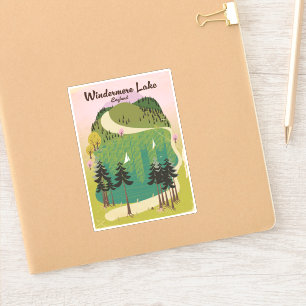 lake windermere Travel poster